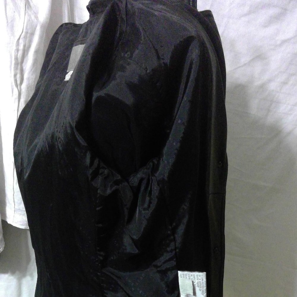 Nine West Leather Coat Size M - Picture 8 of 8